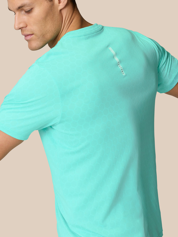 Flow Training T-Shirt - Licht Aqua
