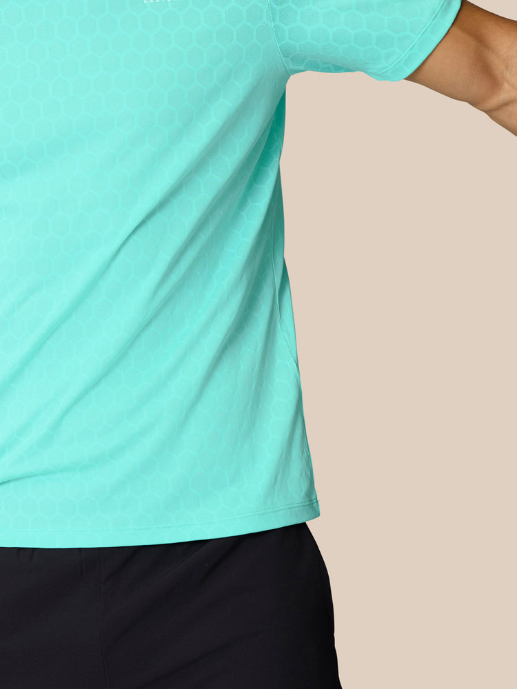 Flow Training T-Shirt - Licht Aqua