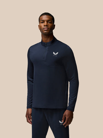 Flow Midlayer Top - Marineblauw