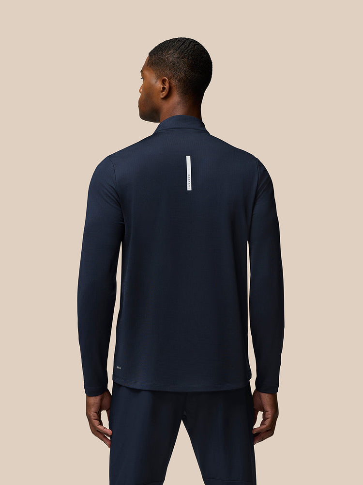 Flow Midlayer Top - Marineblauw