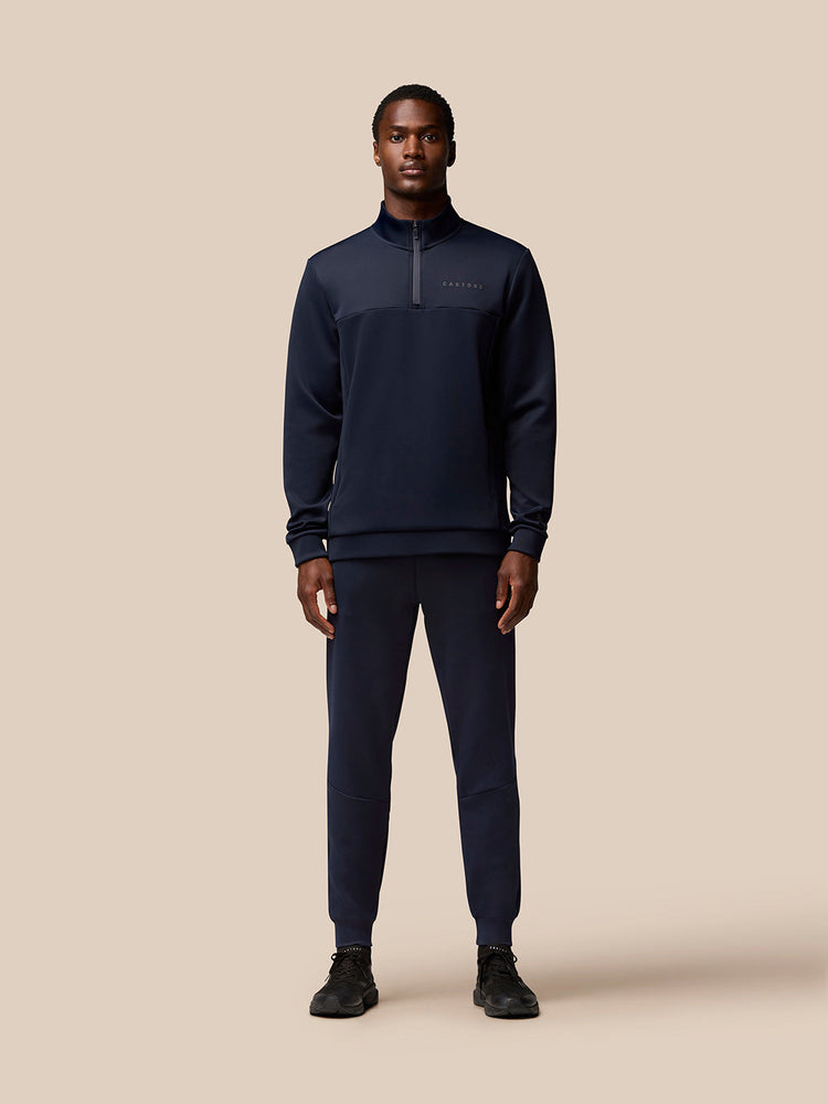 Flex Lifestyle Kwartrits Top - Marineblauw