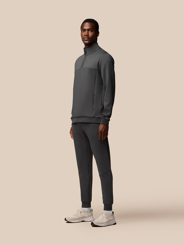 Flex Lifestyle Kwartrits Top - Charcoal