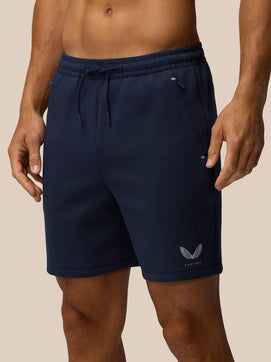 Travel Lifestyle Short - Marineblauw