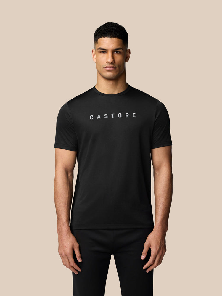 Grafisch Training T-Shirt - Zwart/Wit