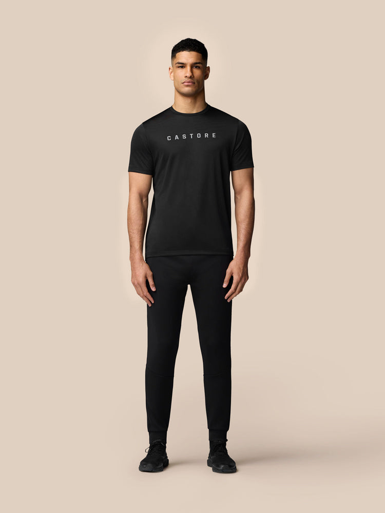 Grafisch Training T-Shirt - Zwart/Wit