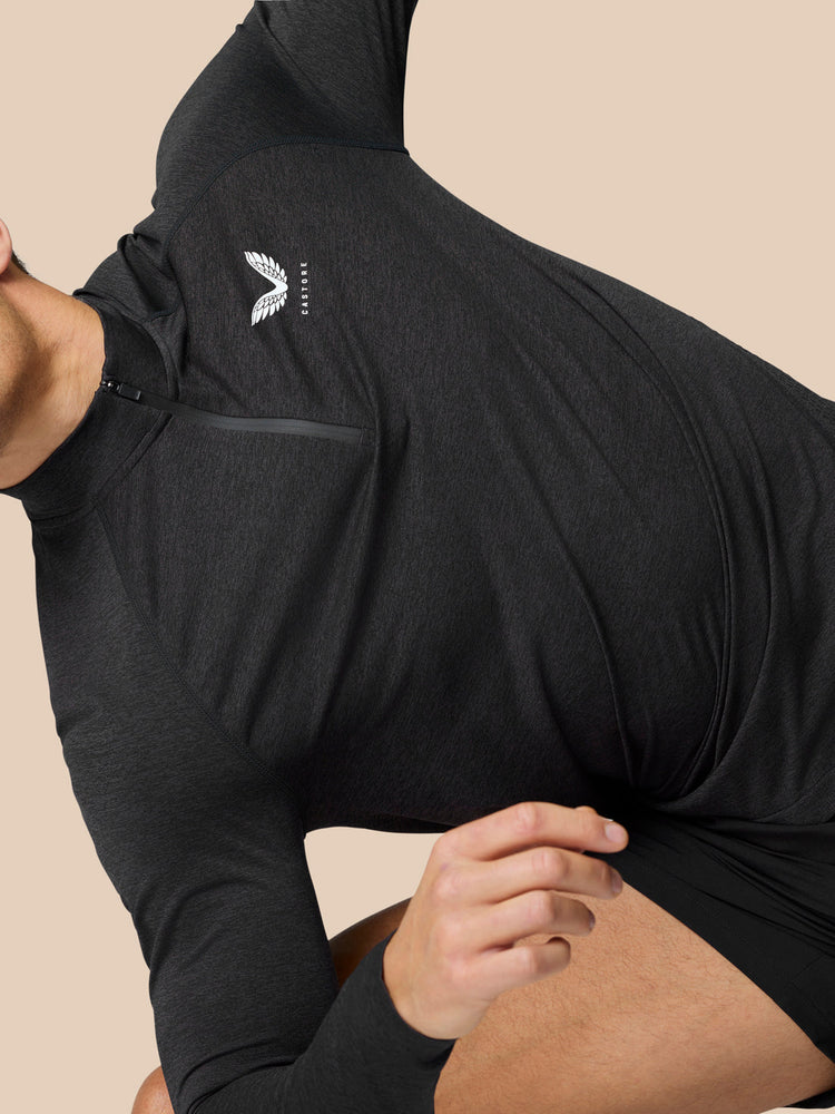 Flow Training Kwartrits Top - Zwart