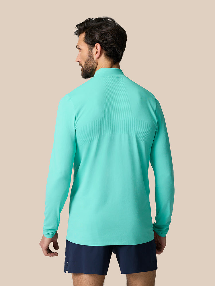 Zone Training Kwartrits Top - Licht Aqua