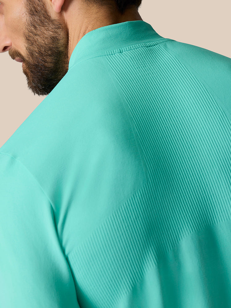 Zone Training Kwartrits Top - Licht Aqua