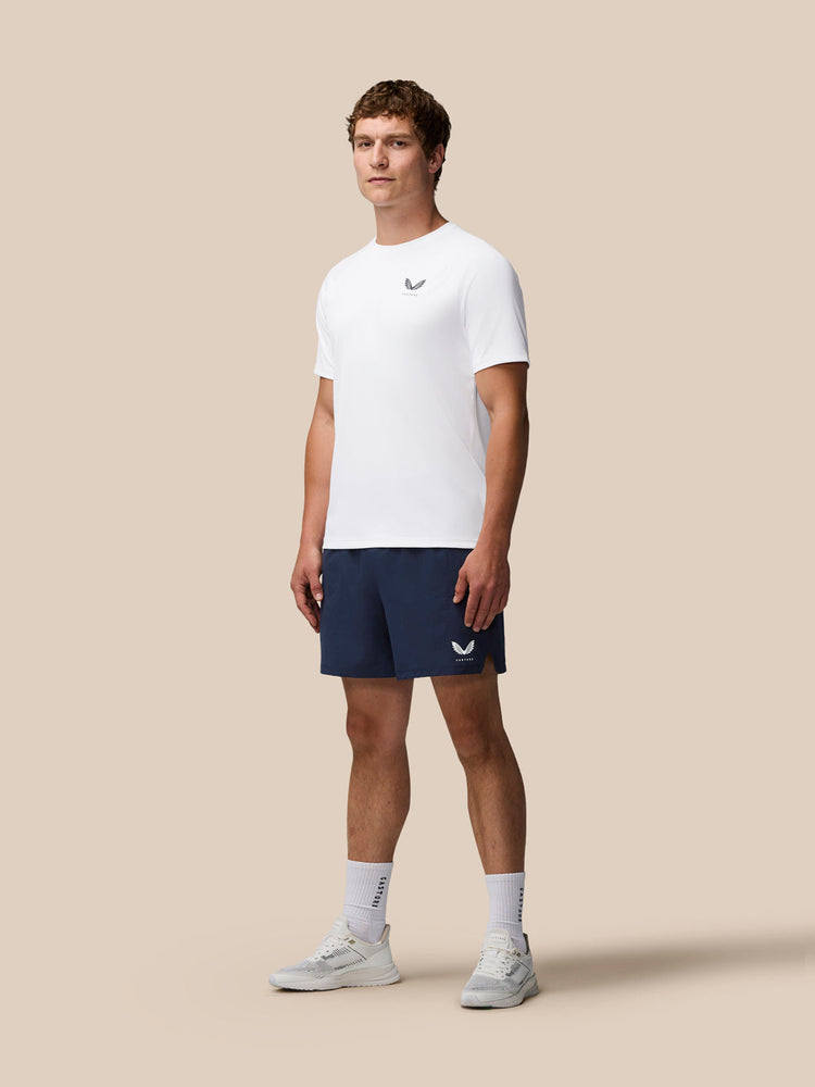 Heren Adapt Training 5'' Short - Marineblauw