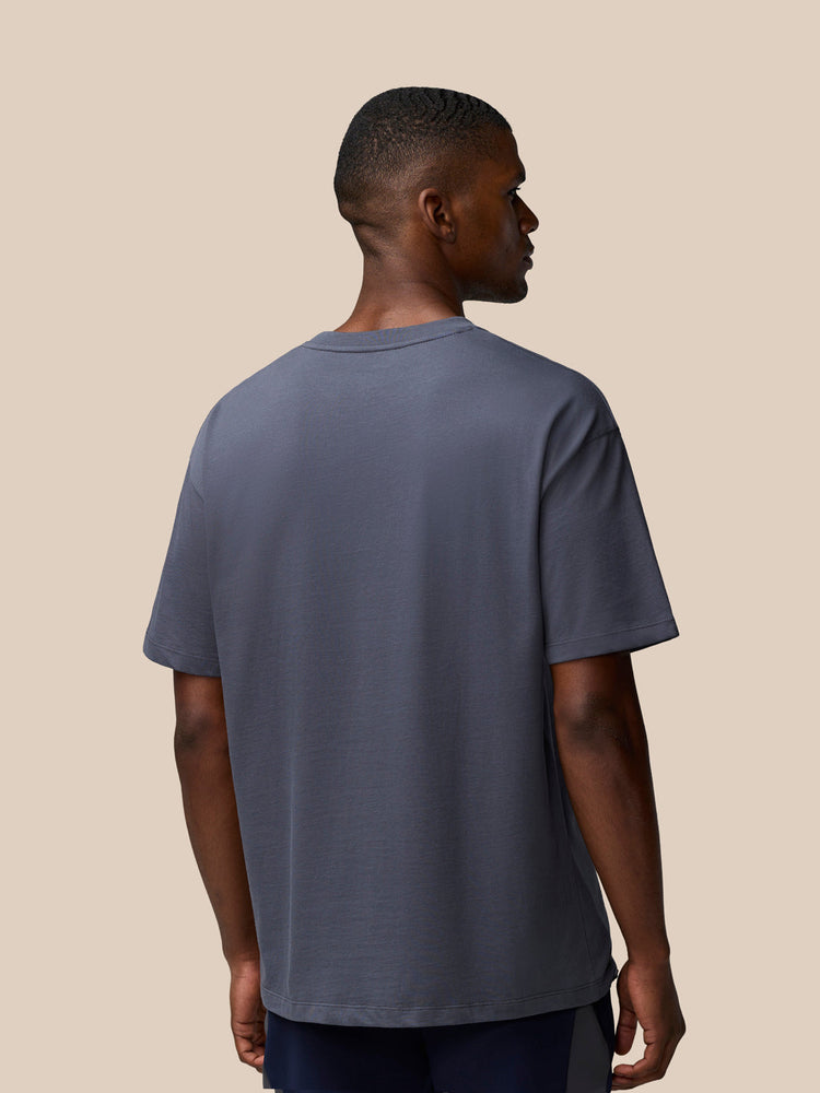 Flex Katoen T-Shirt - Pewter