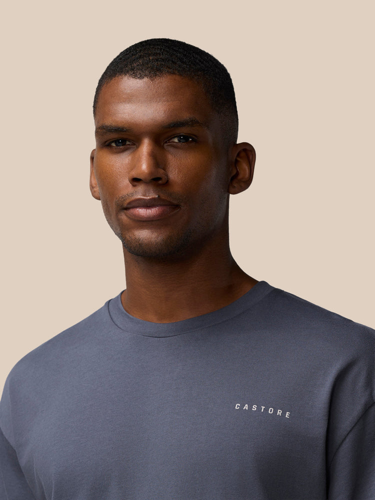 Flex Katoen T-Shirt - Pewter