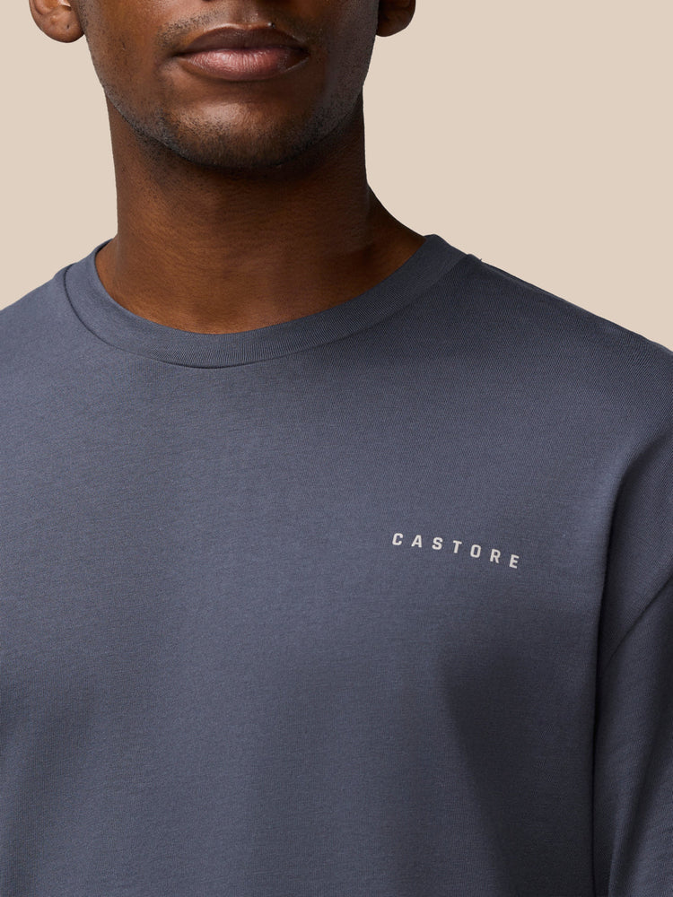 Flex Katoen T-Shirt - Pewter