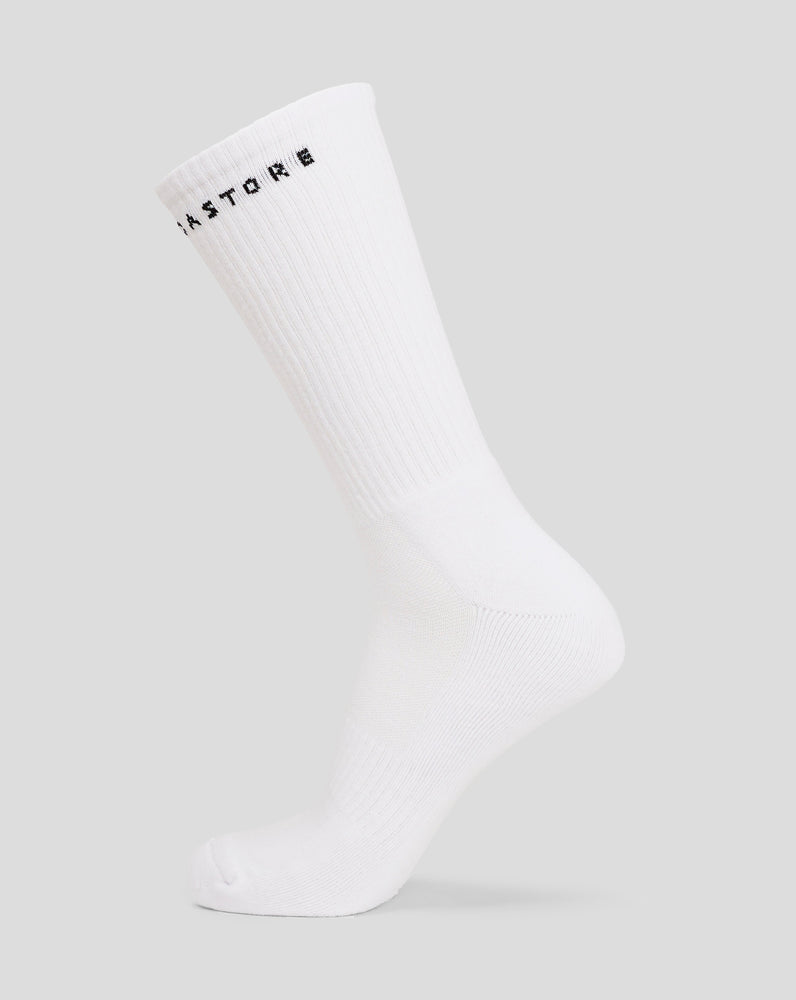 Juniors Basic Crew Sock 2-pack - WIT