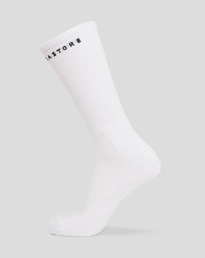 Juniors Basic Crew Sock 2-pack - WIT