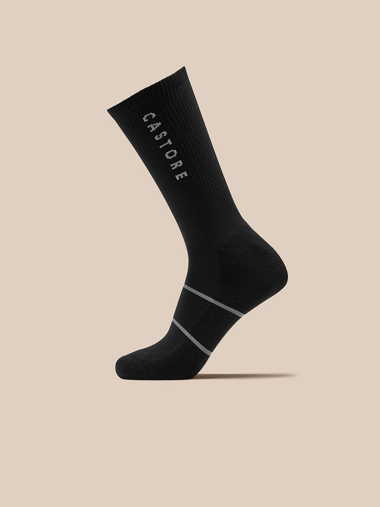 Active 3 Pack Crew Socks - Zwart