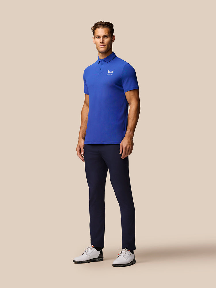 Heren Golf Essential Polo - Koningsblauw