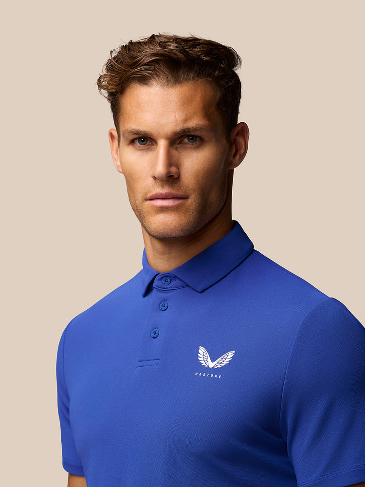 Heren Golf Essential Polo - Koningsblauw