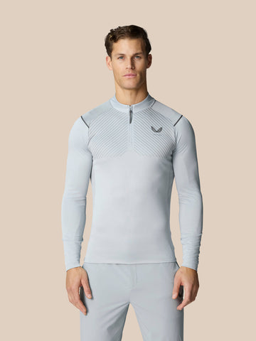 Golf Pinnacle Kwartrits Top - Grijs