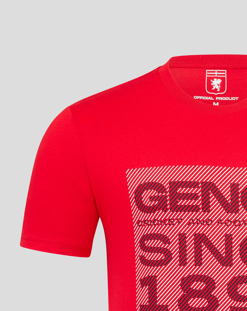 Genoa Graphic T-Shirt - Rood