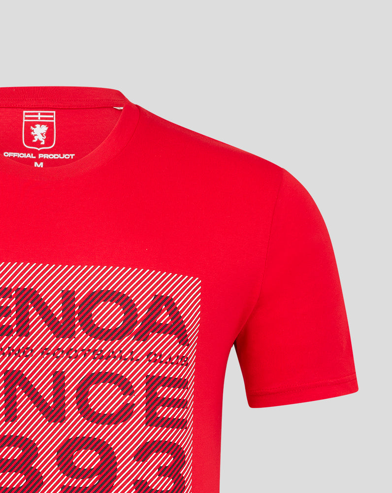 Genoa Graphic T-Shirt - Rood