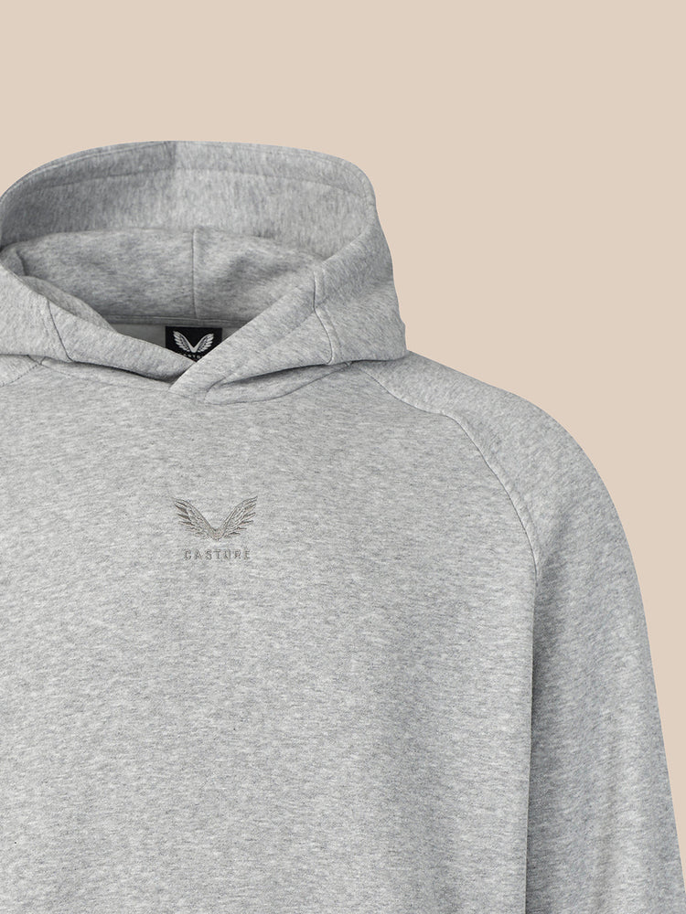 Heren Adapt Oversized Fit Hoodie - Grijs