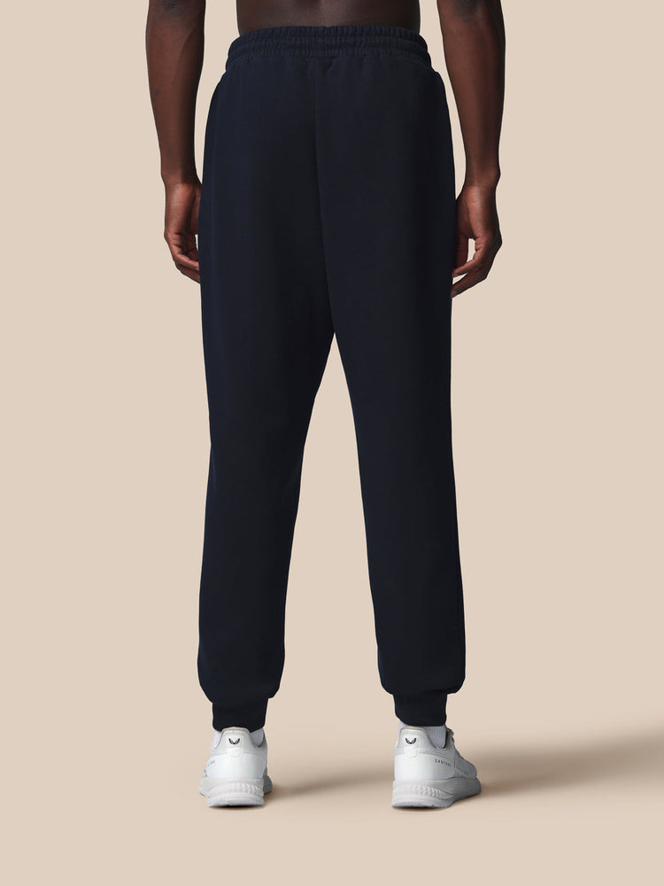 Heren Adapt Katoen Fleece Joggers - Marineblauw