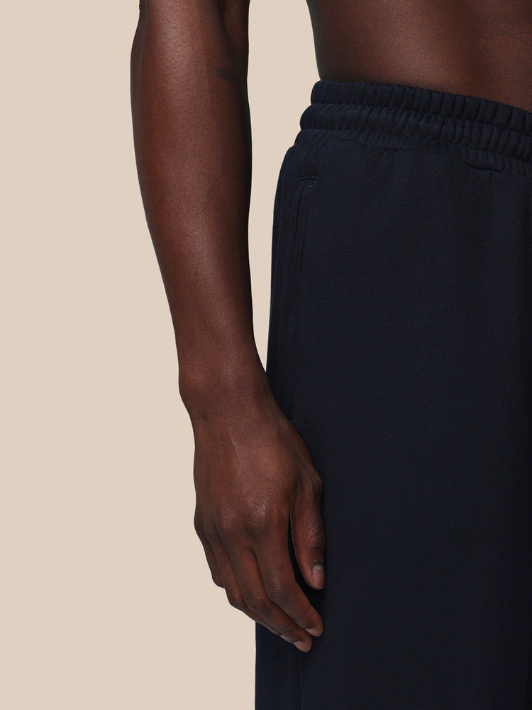 Heren Adapt Katoen Fleece Joggers - Marineblauw