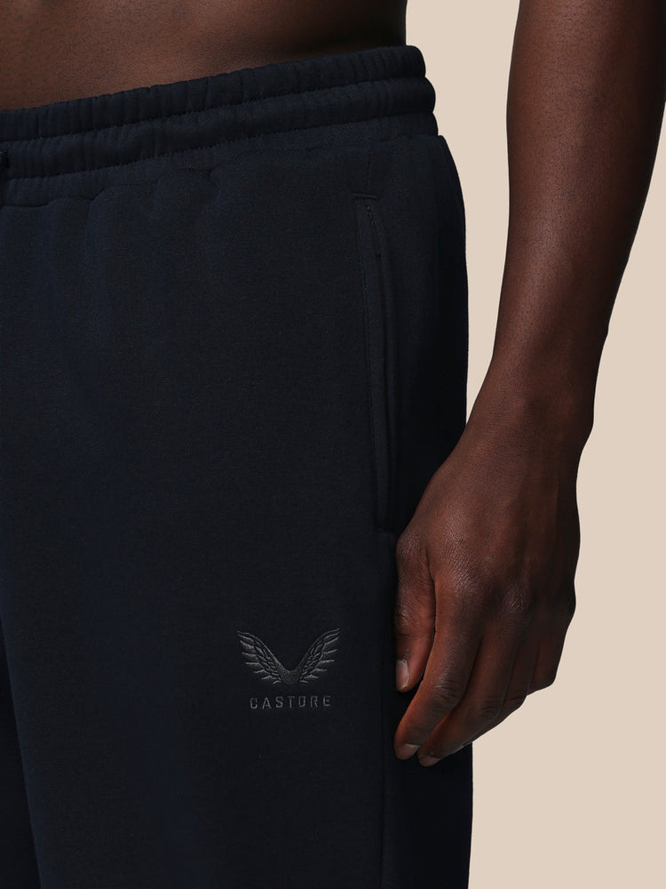 Heren Adapt Katoen Fleece Joggers - Marineblauw