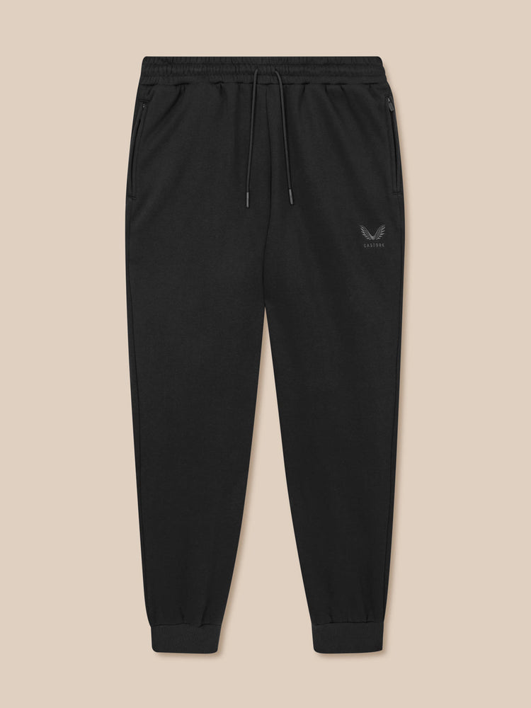 Heren Adapt Katoen Fleece Joggers - Zwart
