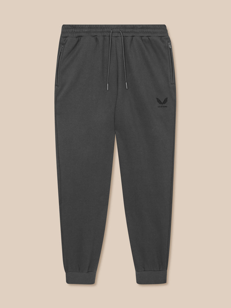 Heren Adapt Katoen Fleece Joggers - Gunmetal