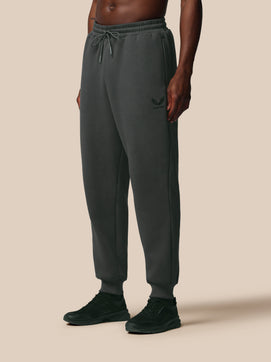Heren Adapt Katoen Fleece Joggers - Gunmetal