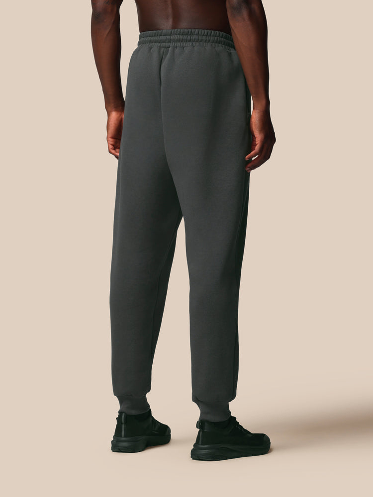 Heren Adapt Katoen Fleece Joggers - Gunmetal