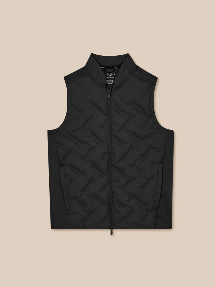 Heren Flex Hybride Gilet - Zwart