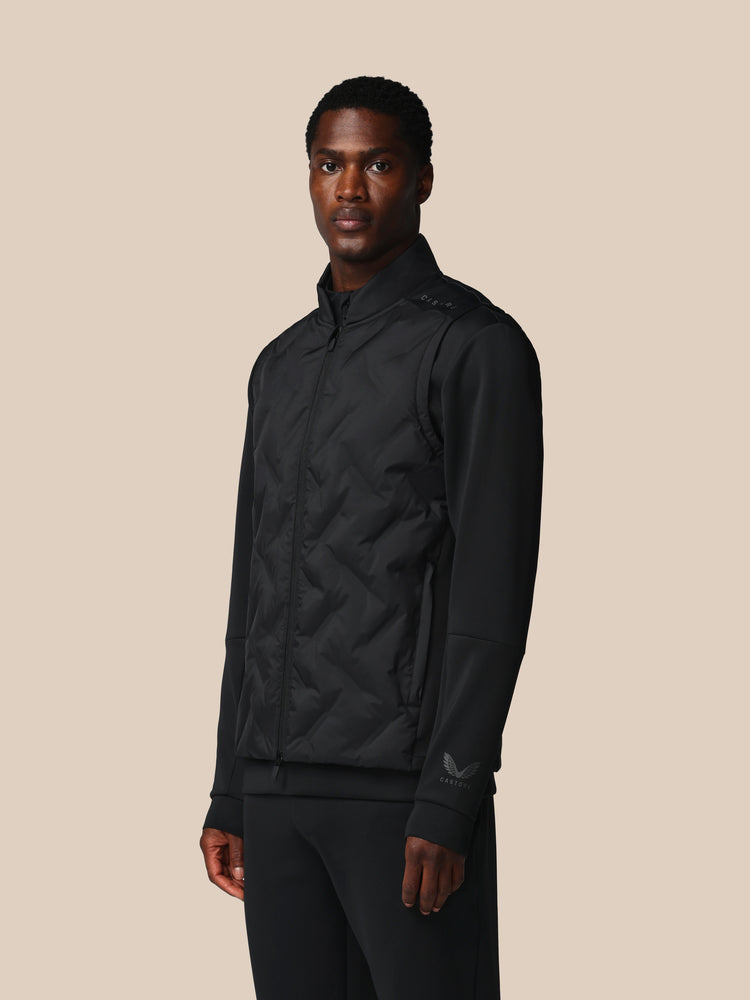 Heren Flex Hybride Gilet - Zwart
