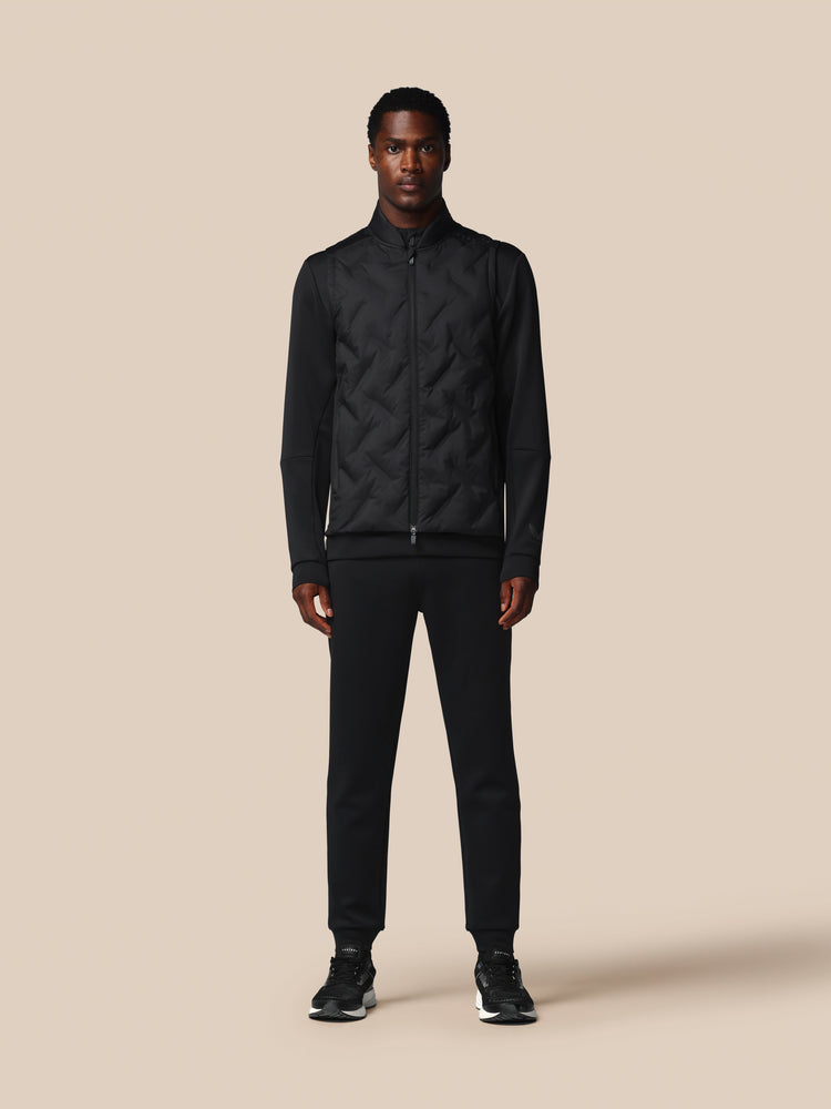 Heren Flex Hybride Gilet - Zwart