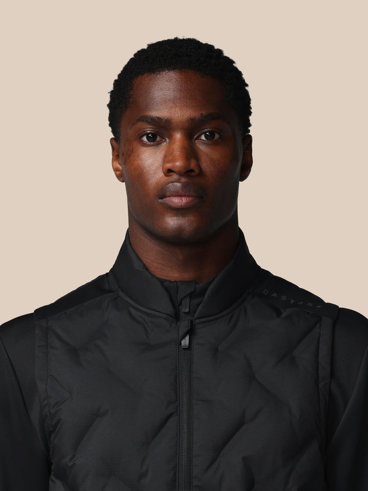 Heren Flex Hybride Gilet - Zwart