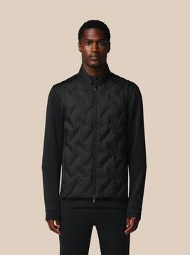Heren Flex Hybride Gilet - Zwart