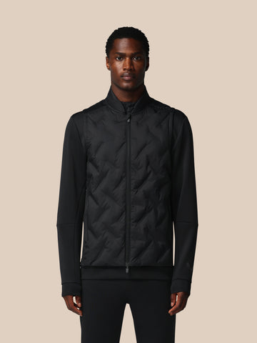 Heren Flex Hybride Gilet - Zwart