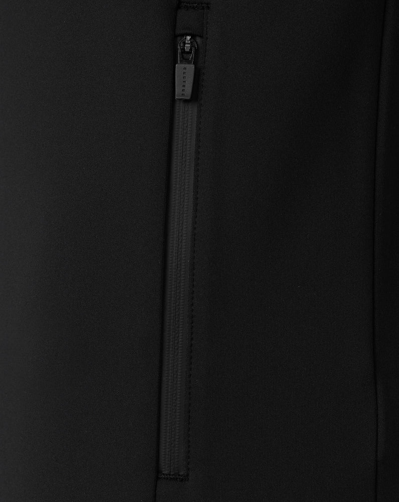 Heren Flex Lange Mouwen Full Zip Hoodie - Zwart