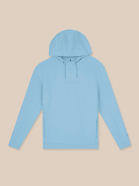 Heren Flex Lange Mouwen Hoodie - Sky Blauw