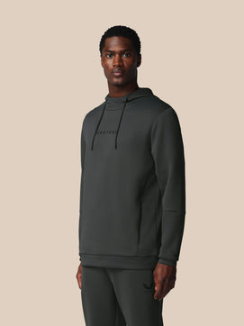 Heren Flex Lange Mouwen Hoodie - Gunmetal