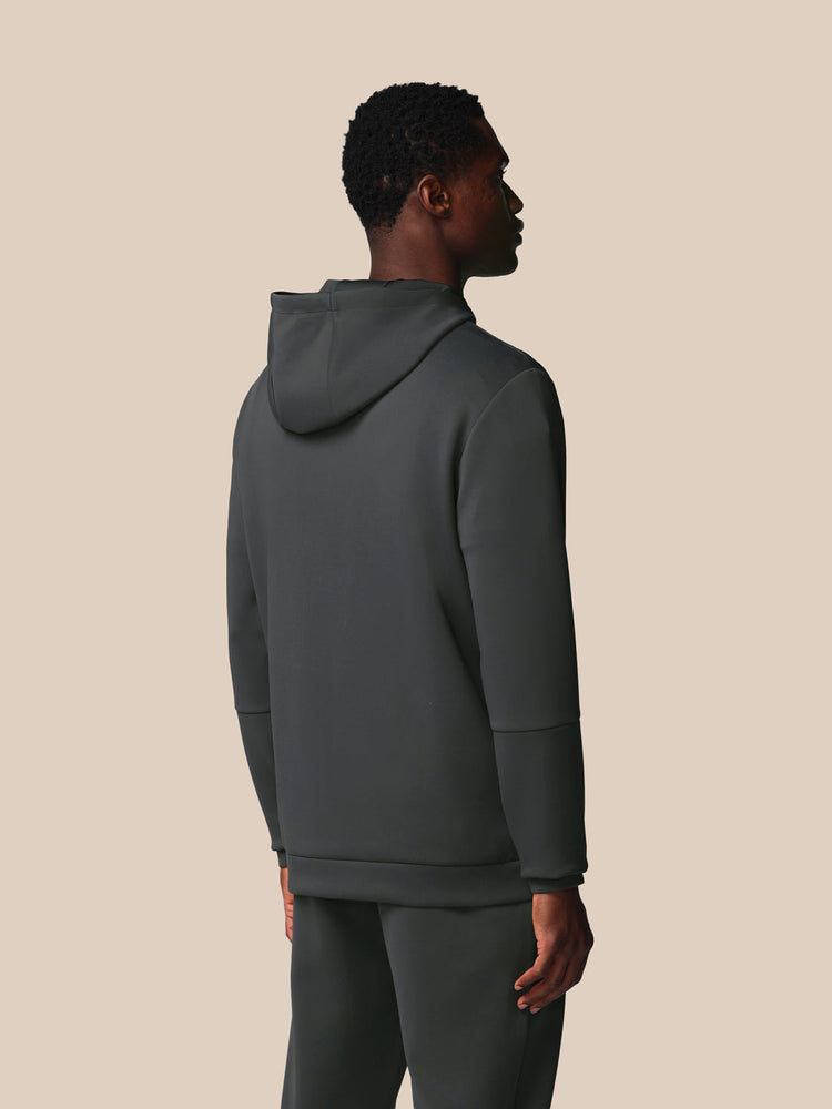 Heren Flex Lange Mouwen Hoodie - Gunmetal