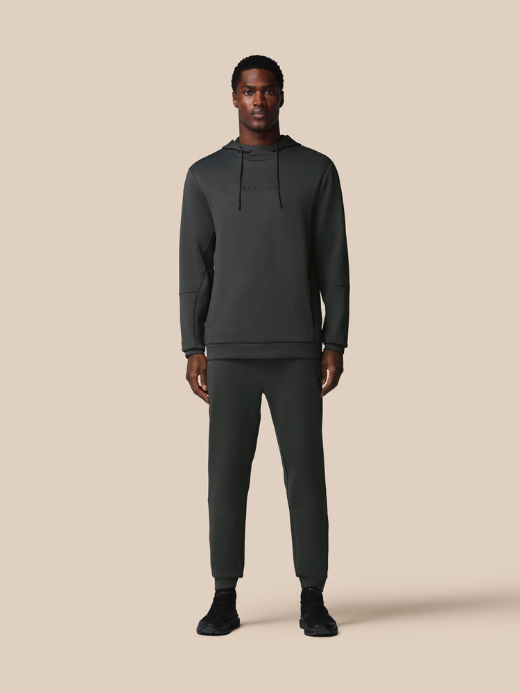 Heren Flex Lange Mouwen Hoodie - Gunmetal