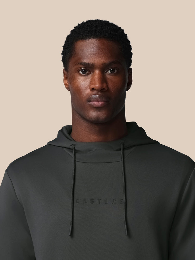 Heren Flex Lange Mouwen Hoodie - Gunmetal
