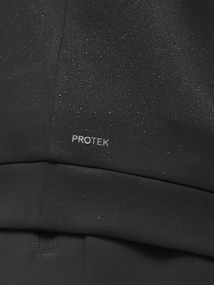 Heren Flex Lange Mouwen Kwartrits Sweatshirt - Gunmetal
