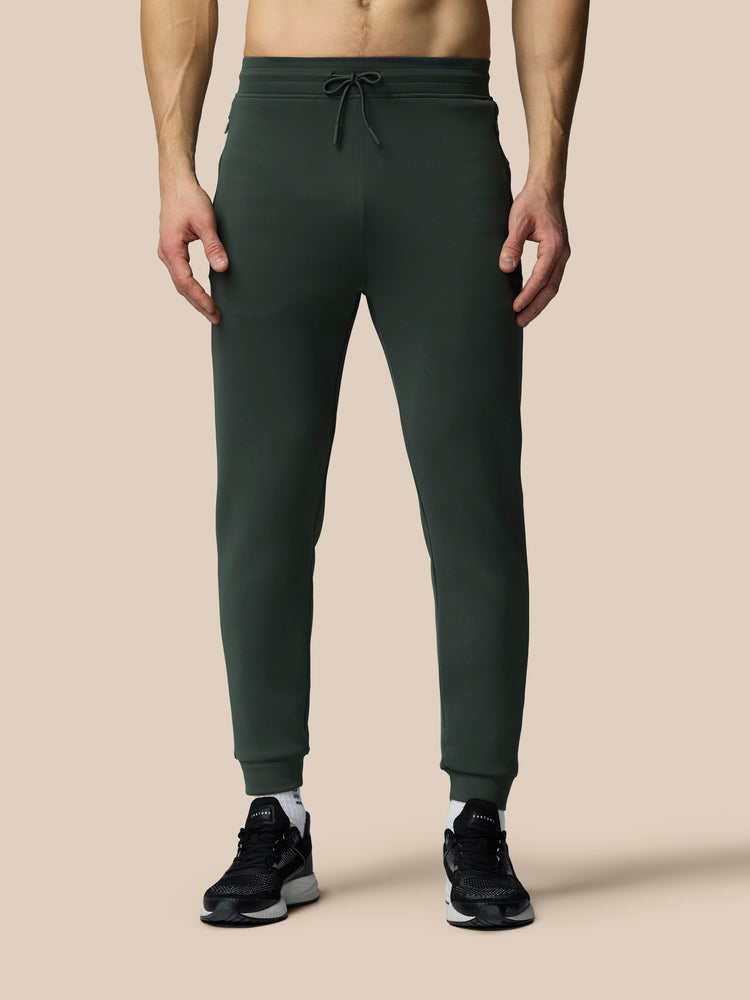 Heren Flex Joggers - Donkergroen
