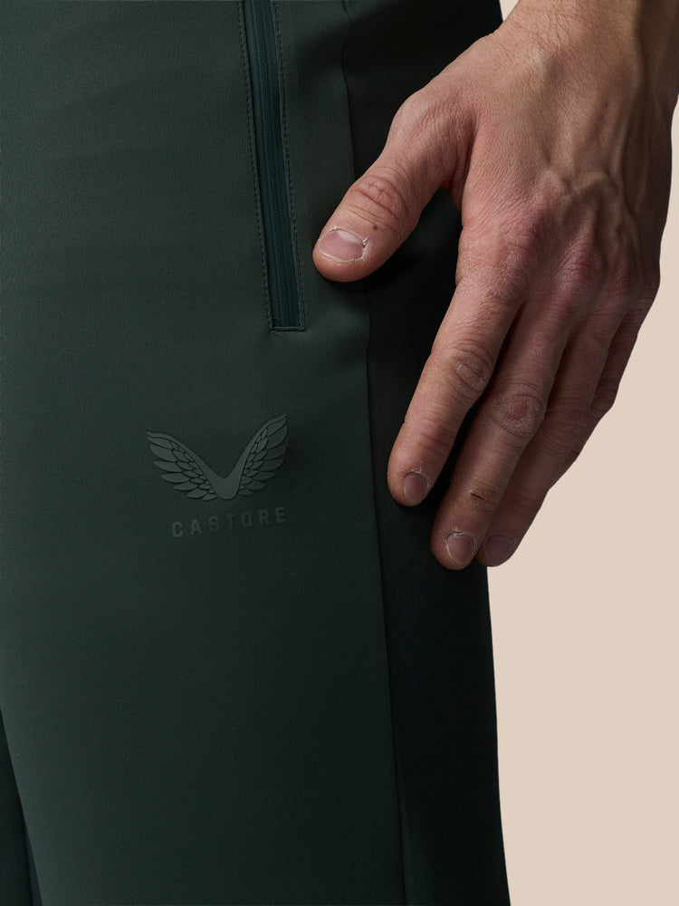Heren Flex Joggers - Donkergroen