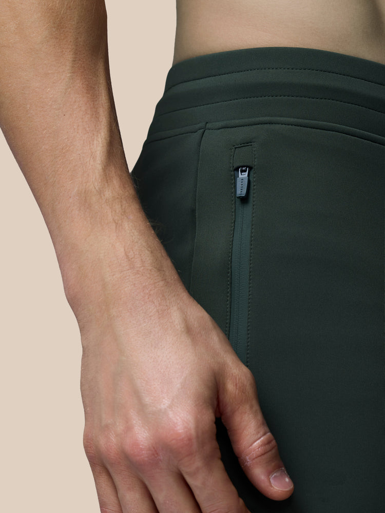 Heren Flex Joggers - Donkergroen