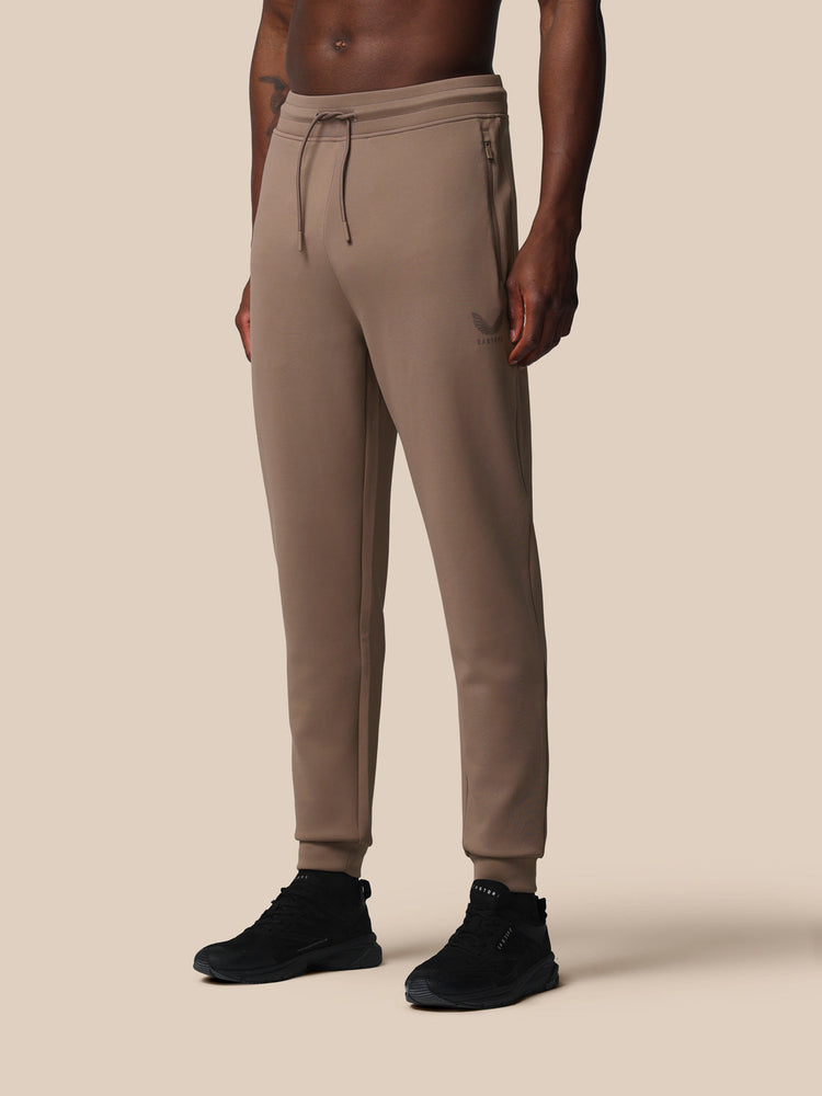 Heren Flex Joggers - Diep Taupe