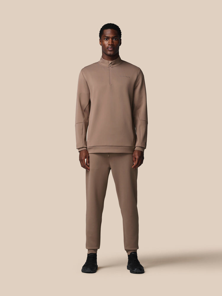 Heren Flex Joggers - Diep Taupe